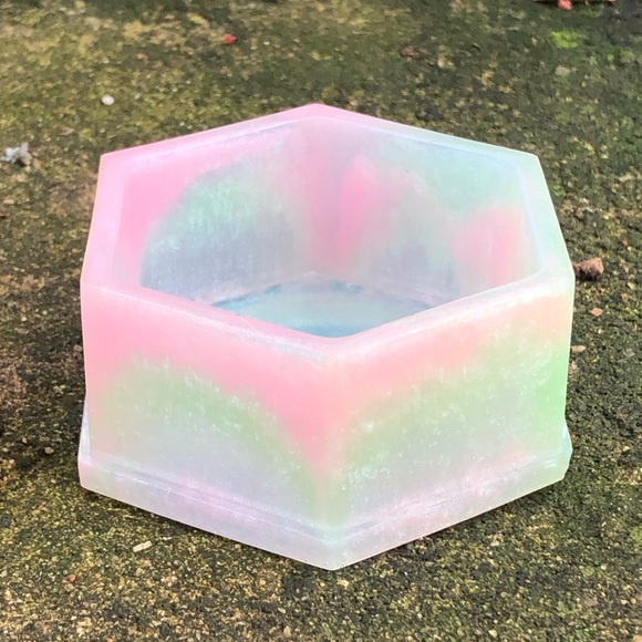 Handmade Lisa Frank Cat Dog UV Resin Trinket Box - Picture 15 of 16